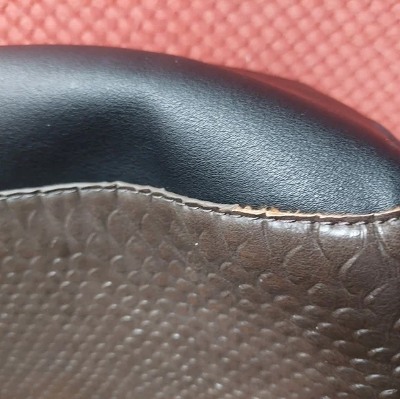 Taupe Large Formed Shell Bag - Picture 10 of 16